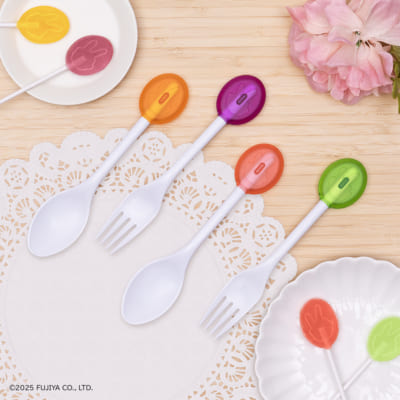 「タイトーくじ ペコのお菓子なびっくりばこ」D賞 ポップキャンディカトラリー