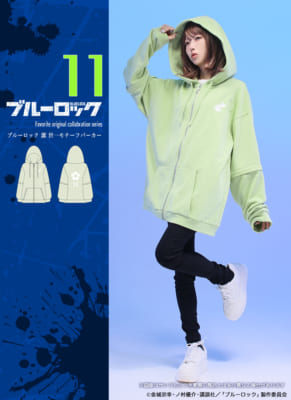 「ブルーロック×Favorite」キャラクターモチーフパーカー