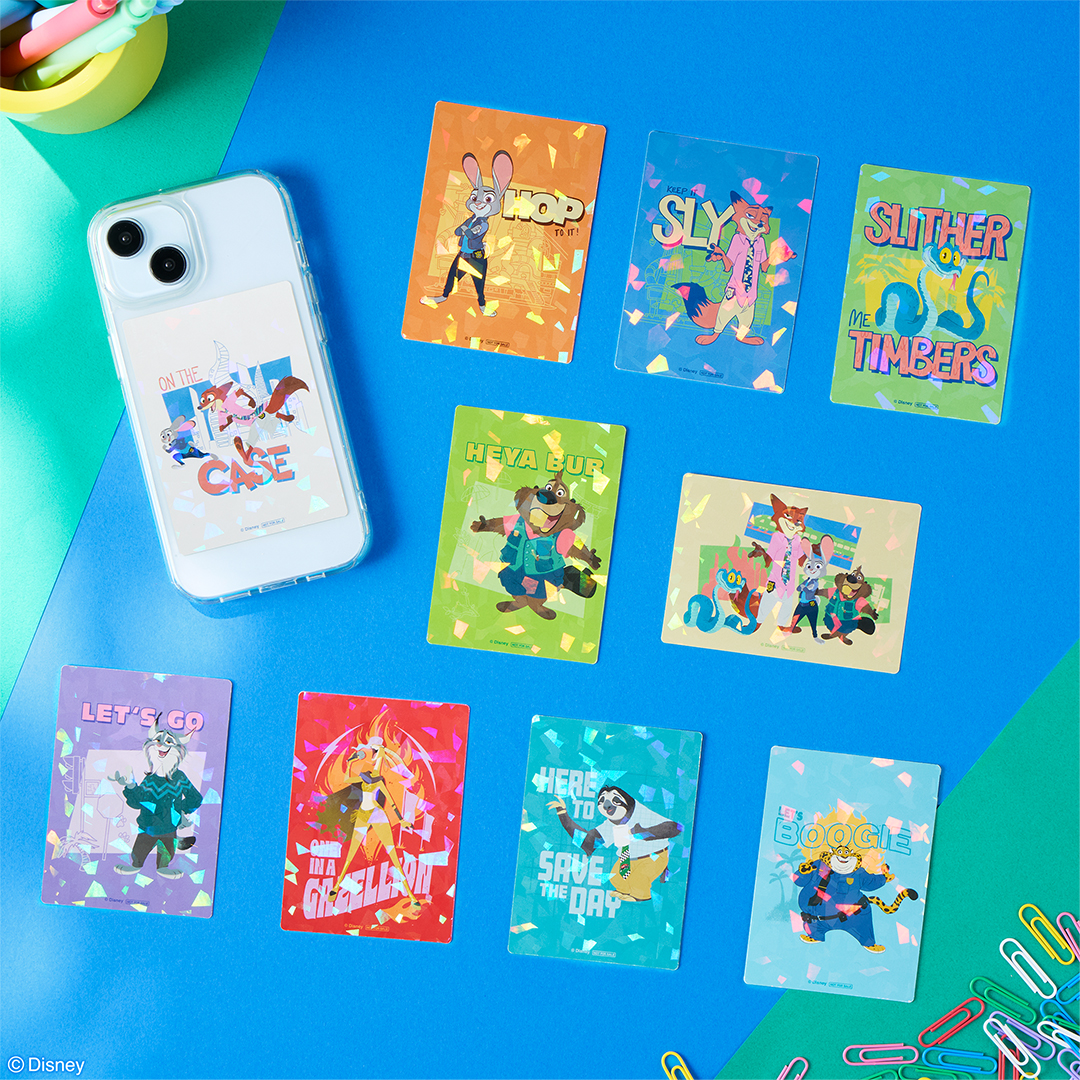 「映画『ズートピア2』 in ナムコキャンペーン」オリジナルステッカー