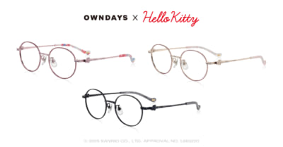 「OWNDAYS × Hello Kitty」リボン mini model（キッズサイズ）