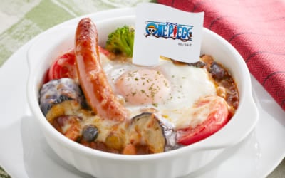 「ONE PIECE×ジョイフル」ウソップのお豆たっぷりポップグリーンタコミートドリア