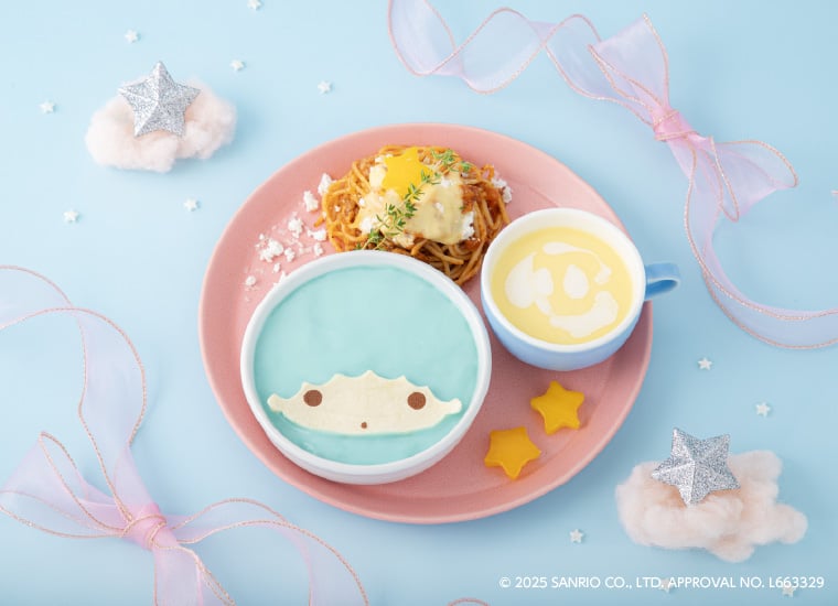 「LittleTwinStars Cafe」キキ&ララ グラタンプレート（キキ）