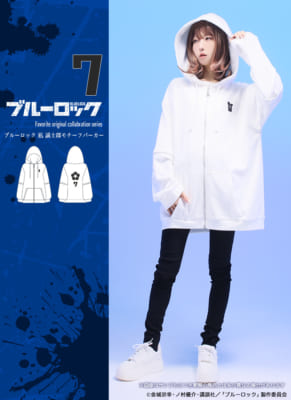 「ブルーロック×Favorite」キャラクターモチーフパーカー
