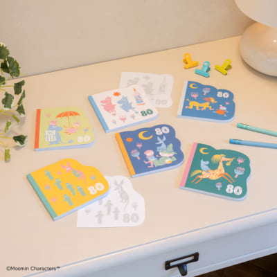 「タイトーくじ ムーミン Anniversary Year」F賞 ダイカットメモ帳