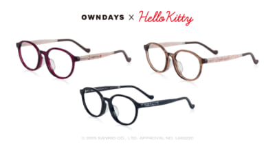 「OWNDAYS × Hello Kitty」まったり mini model（キッズサイズ）