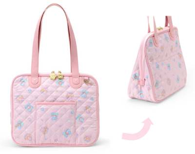 「リトルツインスターズ」キルティングボストンバッグ