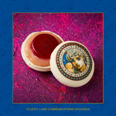 荒木飛呂彦先生×洋菓子店「POIRE」限定缶入り POIRE★HIROHIKO ARAKIマカロン（THE FOUNTAIN BOY）