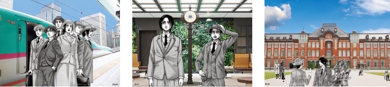 「進撃の巨人×東京駅丸の内駅舎」東京探訪シリーズ