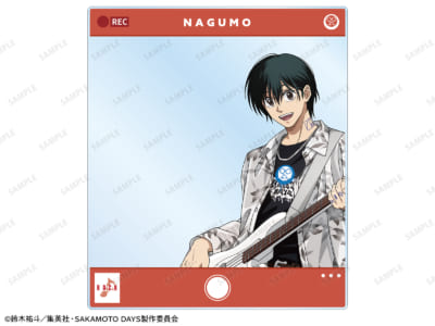 TVアニメ『SAKAMOTO DAYS』 POP UP SHOP in TOWER RECORDS 描き下ろし 南雲 ロックバンドver. SNS風アクリルカード イベント限定特典