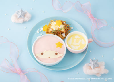 「LittleTwinStars Cafe」キキ&ララ グラタンプレート（ララ）