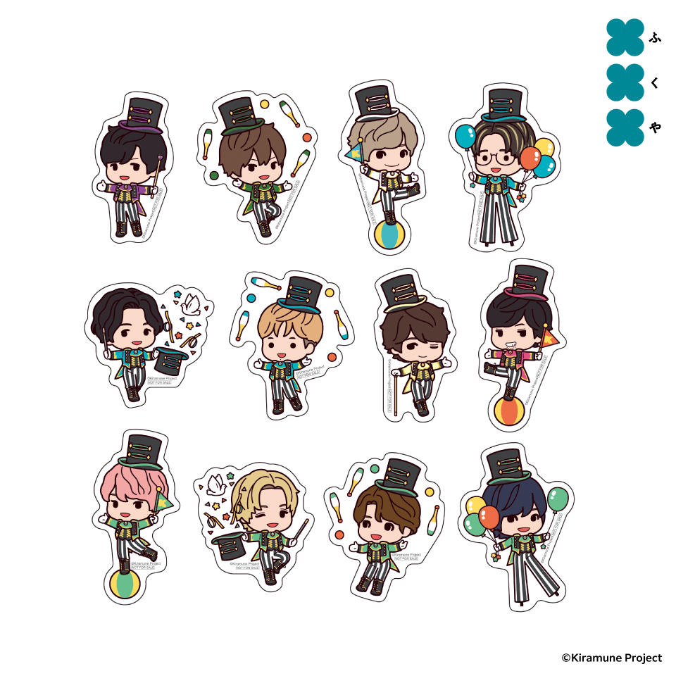 「Kiramune×GiGOキャンペーン」オリジナルダイカットステッカー