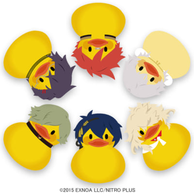 「刀剣乱舞ONLINE 湯浴みコレクション その3」RP賞 トウケンダックお風呂ソフビフィギュアコンプリートセット