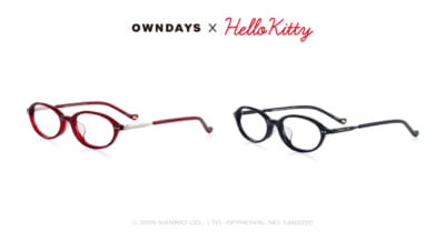 「OWNDAYS × Hello Kitty」Y2K model