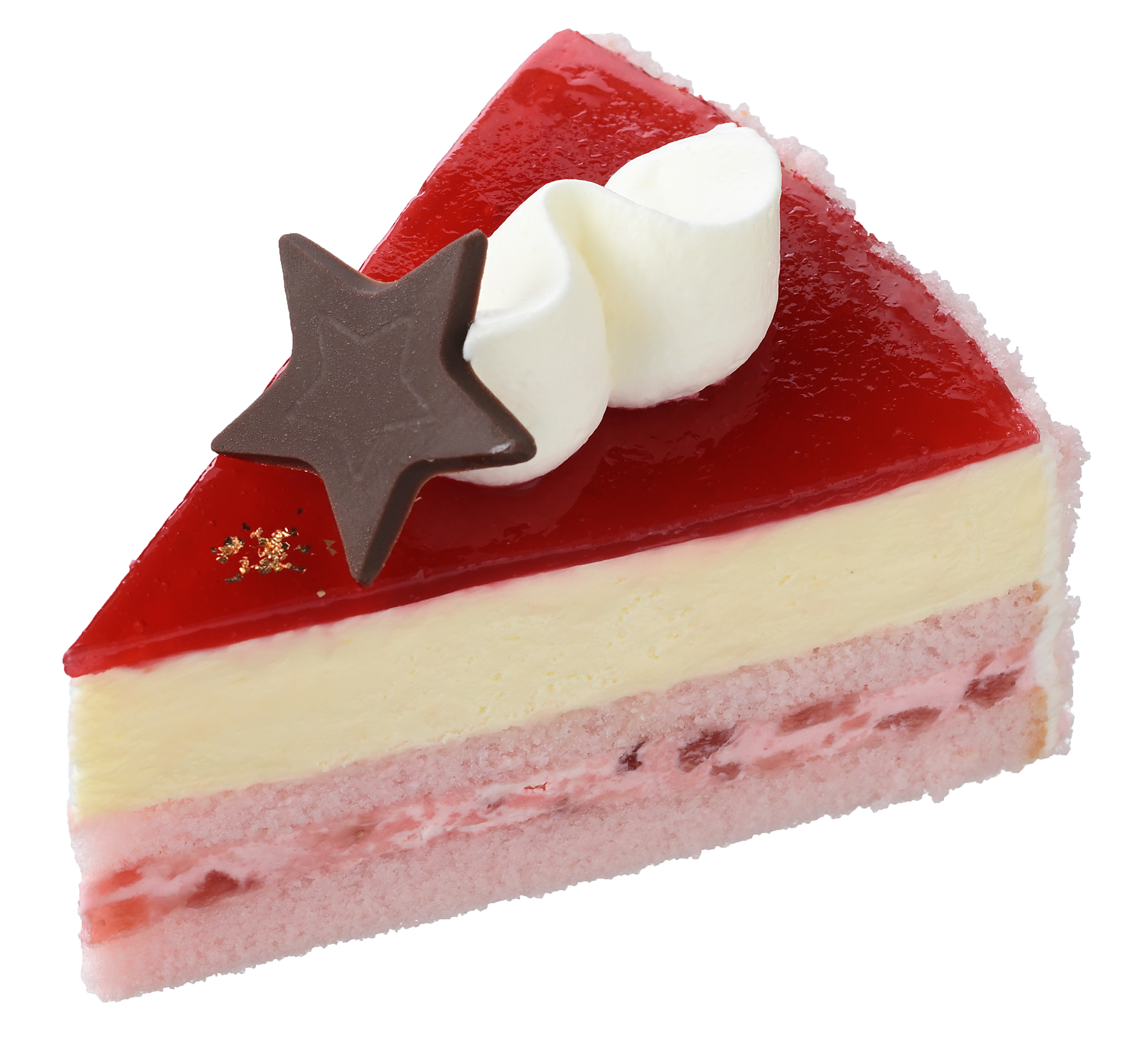 「銀座コージーコーナー」赤「ベリーのレアチーズ」