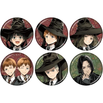 「『ハリー・ポッター』冬のグッズフェア2025-2026」缶バッジコレクション/組分け