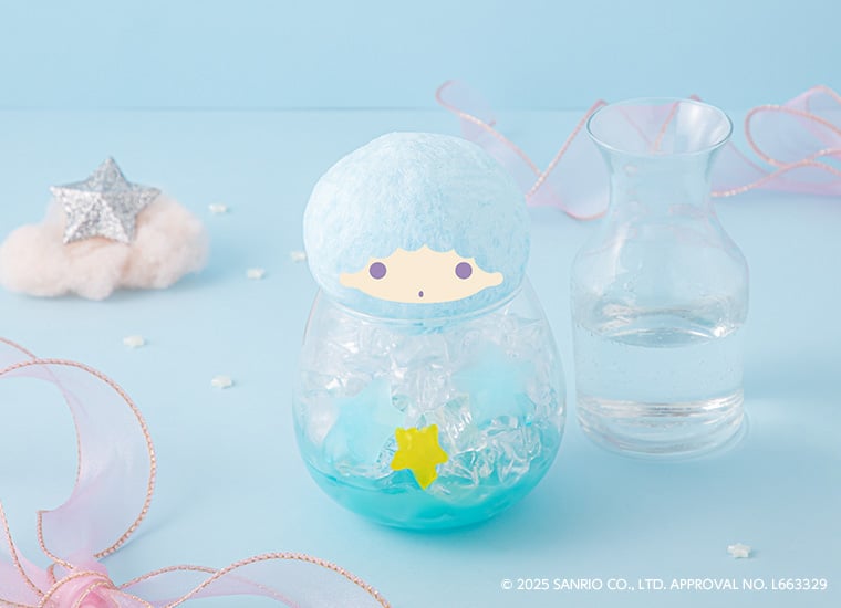 「LittleTwinStars Cafe」キラキラブルーソーダ