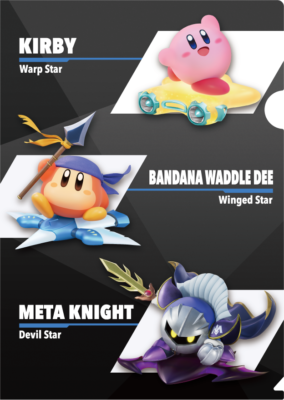 「星のカービィ×ファミリーマート」オリジナルA4 クリアファイル