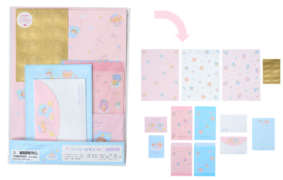 「リトルツインスターズ」ペーパー＆袋セット