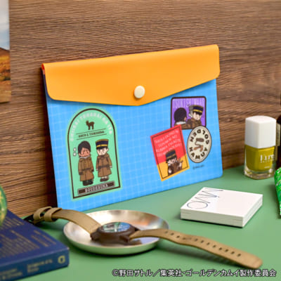 「ゴールデンカムイ×ビィズニィズ」エンベロープケース