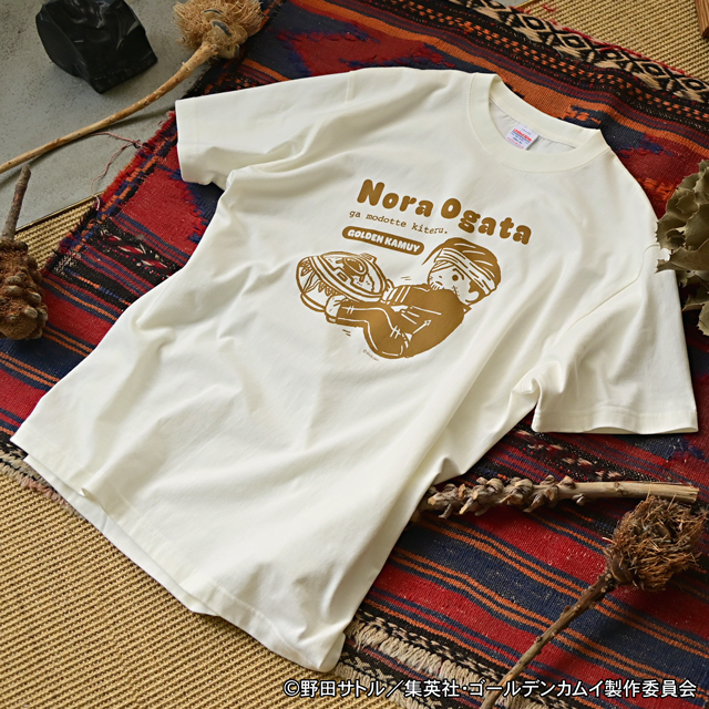 「ゴールデンカムイ×ビィズニィズ」クルーネックTシャツ