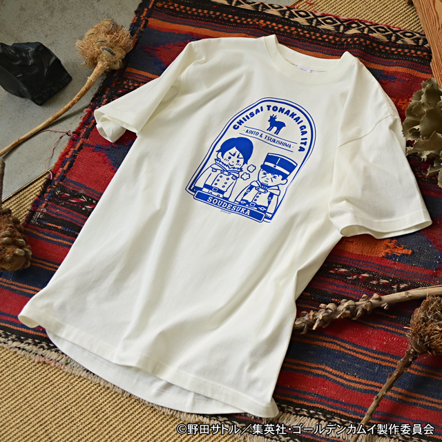 「ゴールデンカムイ×ビィズニィズ」クルーネックTシャツ