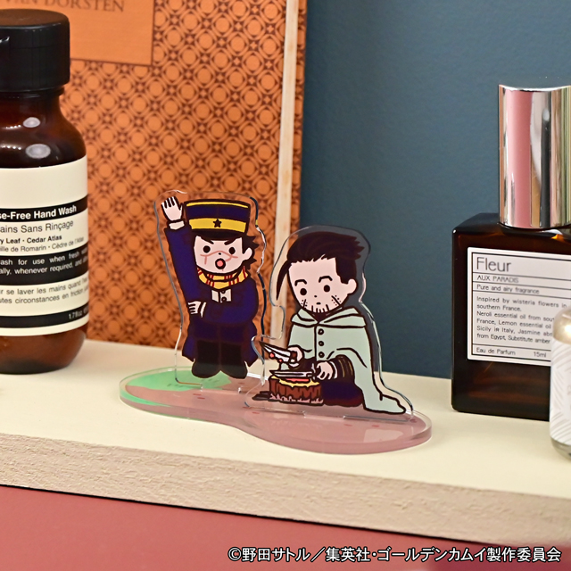 「ゴールデンカムイ×ビィズニィズ」アクリルジオラマ