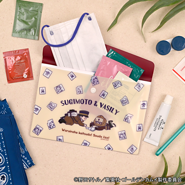 「ゴールデンカムイ×ビィズニィズ」エンベロープケース