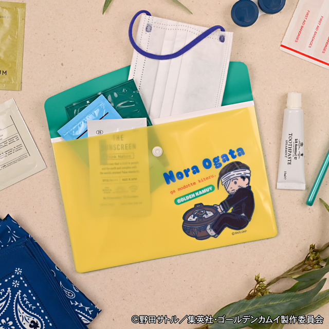 「ゴールデンカムイ×ビィズニィズ」エンベロープケース