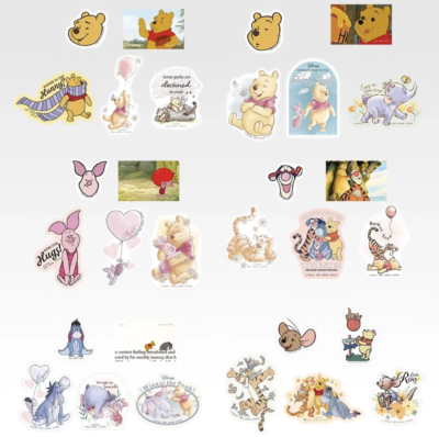 「くまのプーさん×一番くじ」J賞 ステッカーコレクション