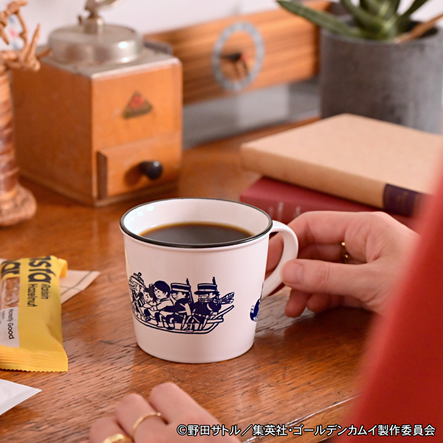 「ゴールデンカムイ×ビィズニィズ」ホーロー風マグカップ