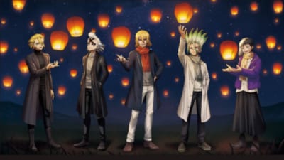 dr.stone マルイ スカイランタン 特典ポストカード 石神千空 70枚 Dr.STONE』LIMITED SHOPが東京・大阪で開催決定！スカイランタン描き