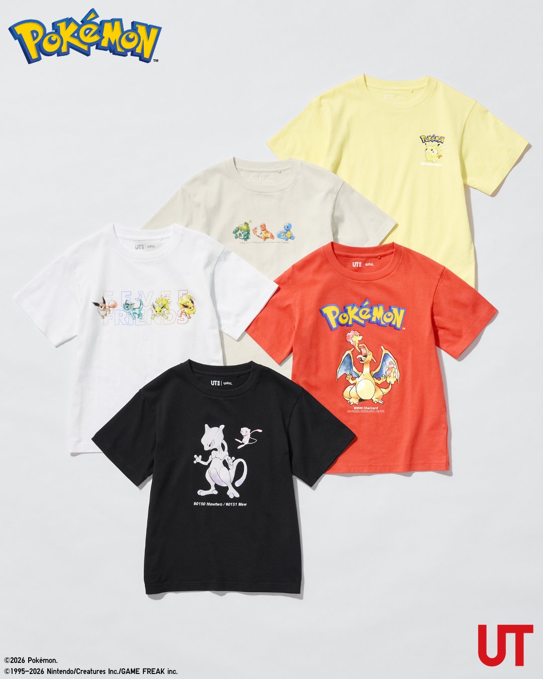 「ポケモン」×ユニクロ「UT」コラボ商品