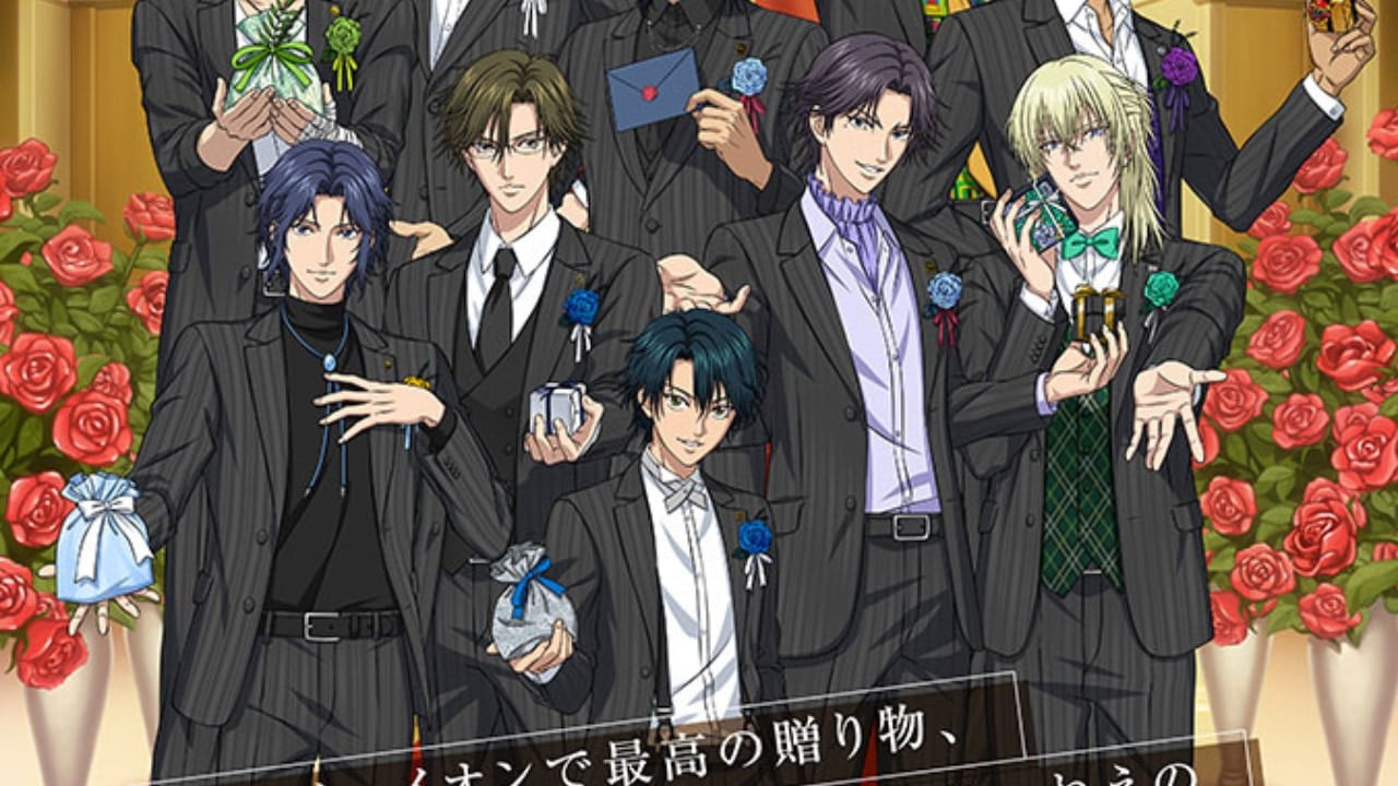 「テニプリ×イオン」コラボ第2弾が2026年1月より開催決定!リョーマや跡部様たちがスーツ姿で登場、グッズ販売や館内放送を実施