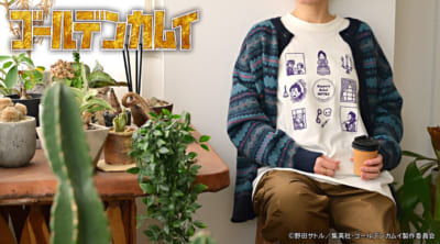 「ゴールデンカムイ×ビィズニィズ」クルーネックTシャツ