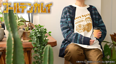 「ゴールデンカムイ×ビィズニィズ」クルーネックTシャツ