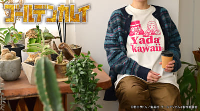 「ゴールデンカムイ×ビィズニィズ」クルーネックTシャツ