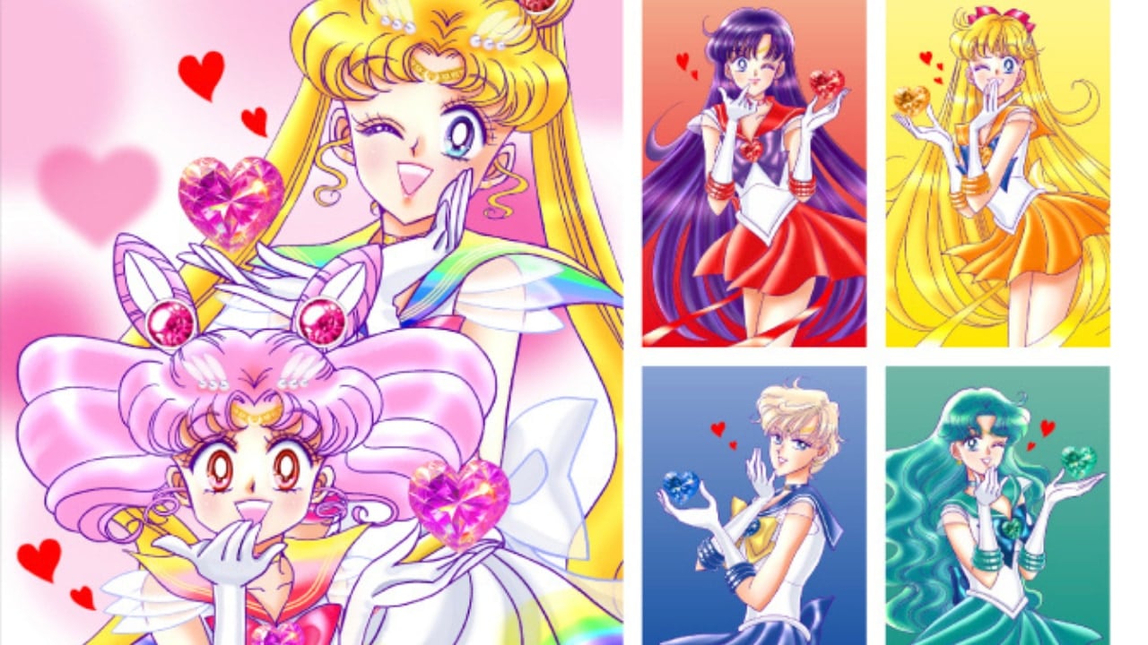 「美少女戦士セーラームーン×明治」コラボチョコレートが発売決定！武内直子描き下ろしのセーラー10戦士パッケージを展開