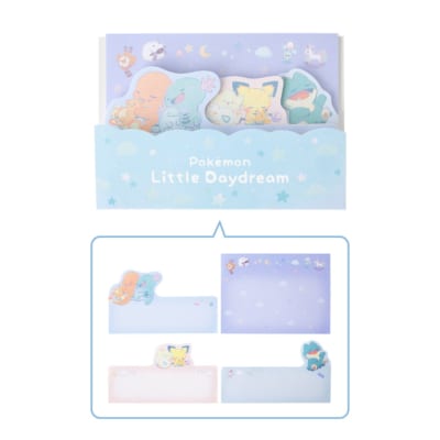 ポケモン「Little Daydream」ダイカットブロックふせん