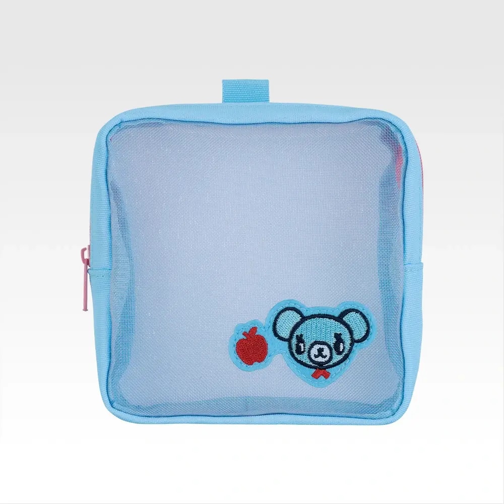 「一番くじ ナルミヤキャラクターズ ～胸キュンときめきコレクション～」D賞 メッシュ刺繍ポーチ ポンポネット