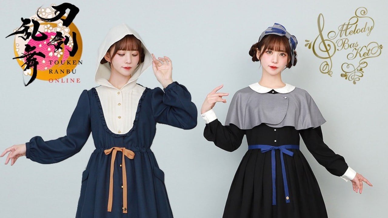 「刀剣乱舞 × Melody BasKet」12月11日よりコラボ第5弾が発売！山姥切国広＆山姥切長義のワンピース・ヘアリボンが登場