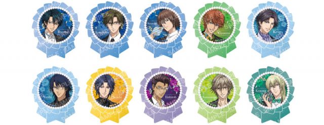 「テニプリ×イオン」ロゼットブローチ