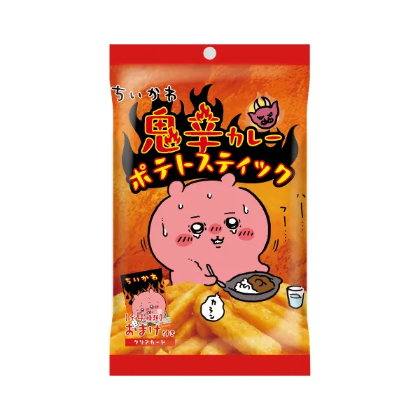 「ちいかわ×セブン-イレブン」年末年始キャンペーン　鬼辛カレーポテトスティック