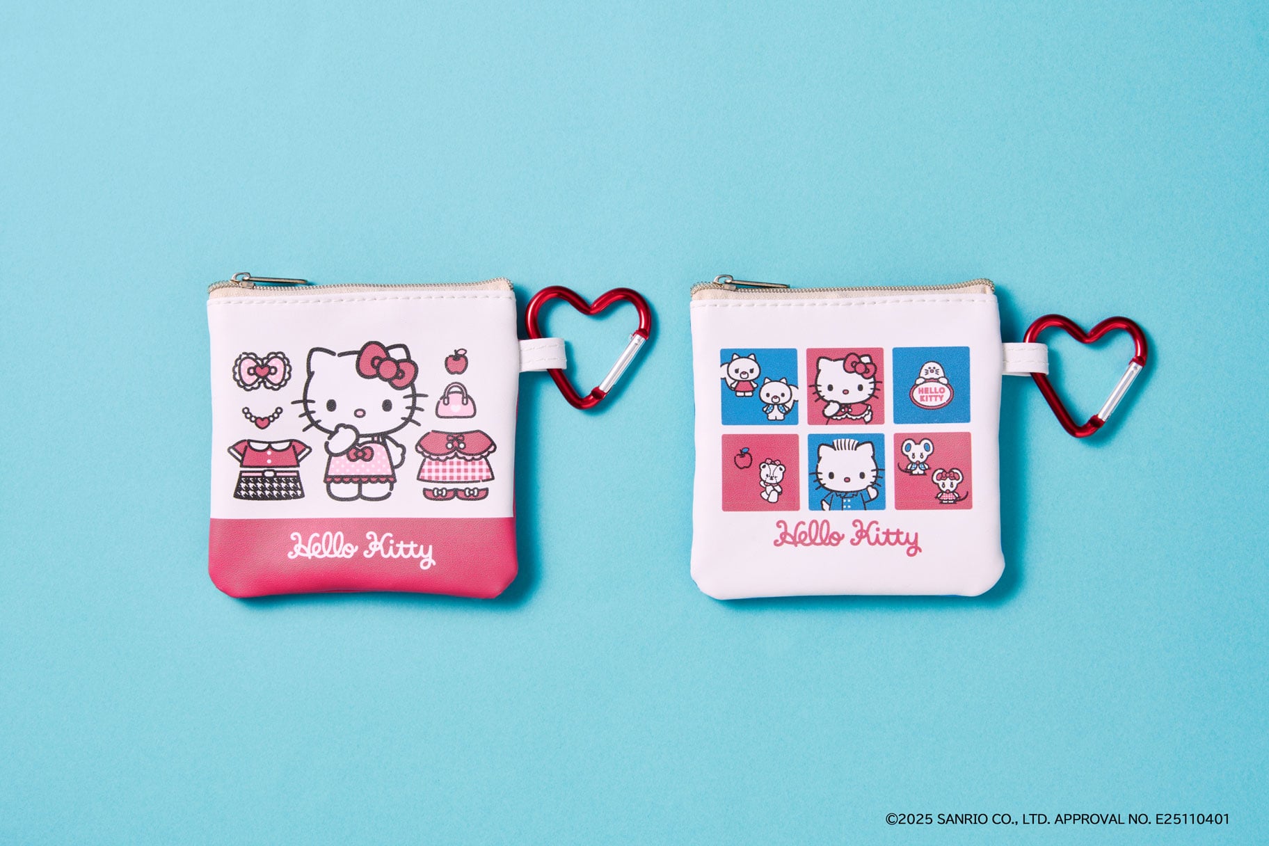 「サンリオ×ローソン」カラビナ付きミニポーチ