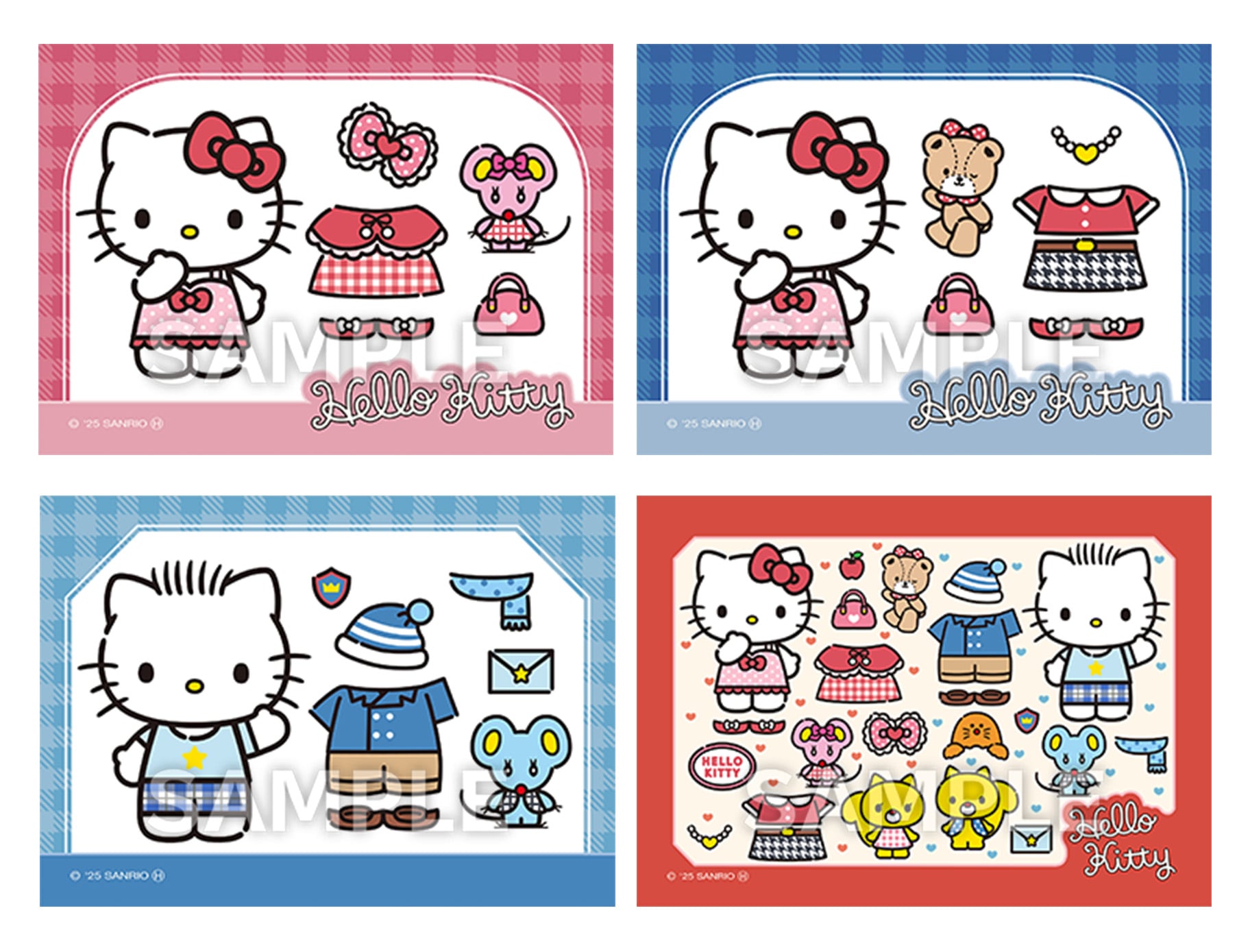 「サンリオ×ローソン」オリジナルステッカー