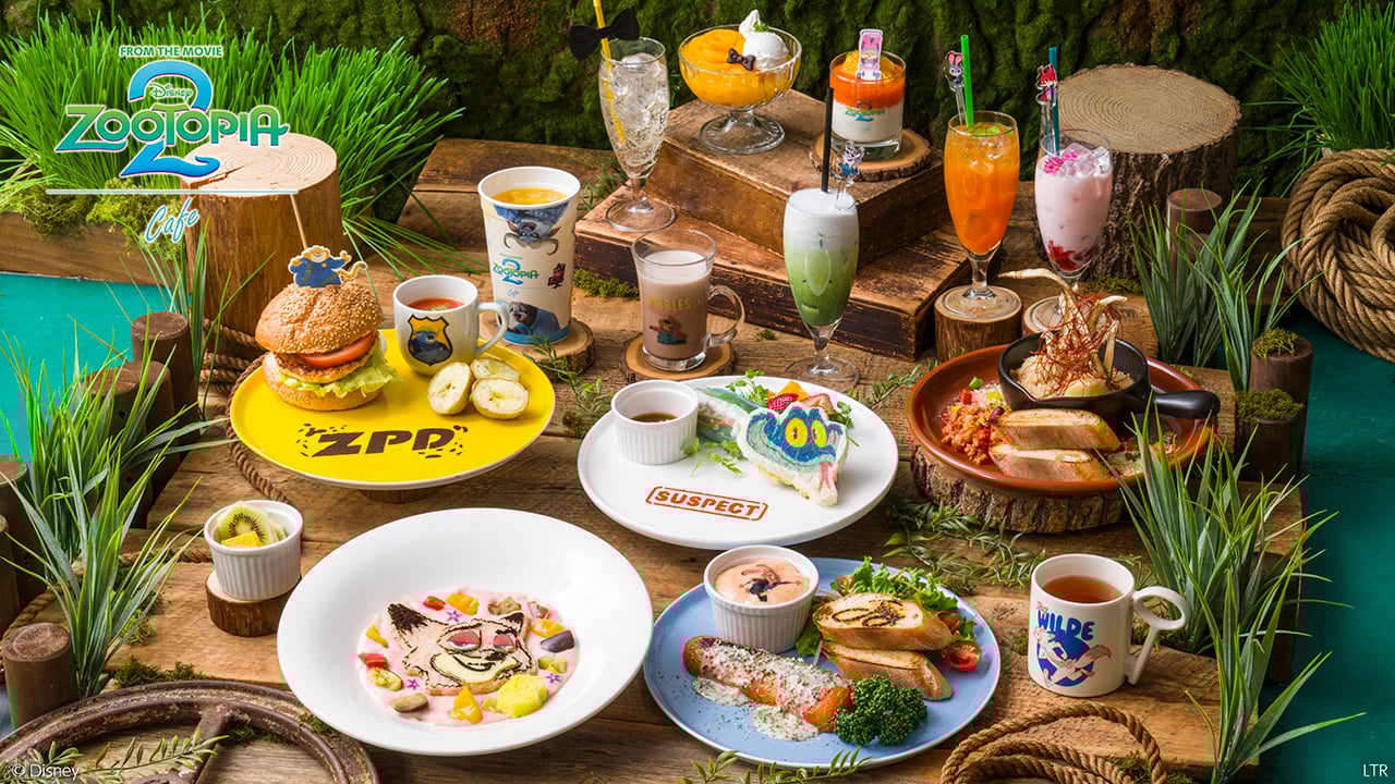 『ズートピア2』OH MY CAFEが東京・大阪・愛知で開催！ジュディやニックをイメージしたフォトジェニックなメニュー＆限定グッズが登場
