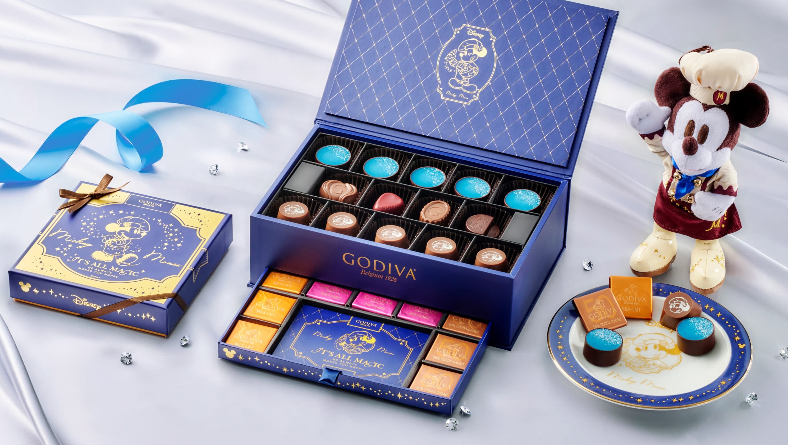 「ディズニーストア×ゴディバ」オリジナルチョコレートが発売決定!『おしゃれキャット』などギフトにもピッタリな商品◎
