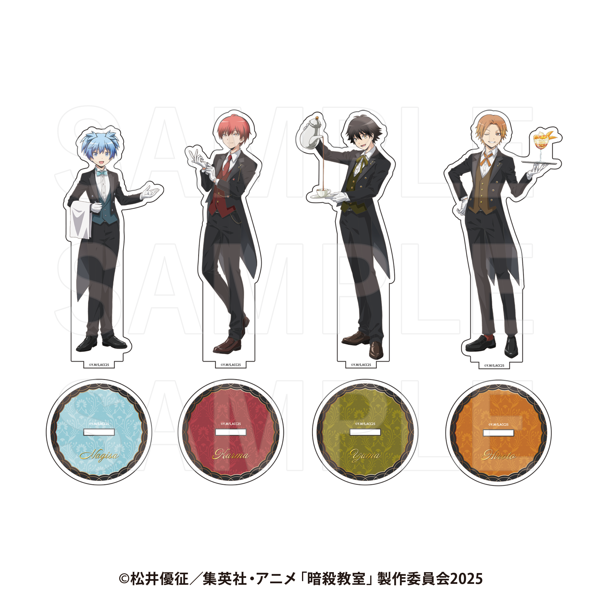 「アニメ『暗殺教室』cafe in E-DINER」アクリルスタンド