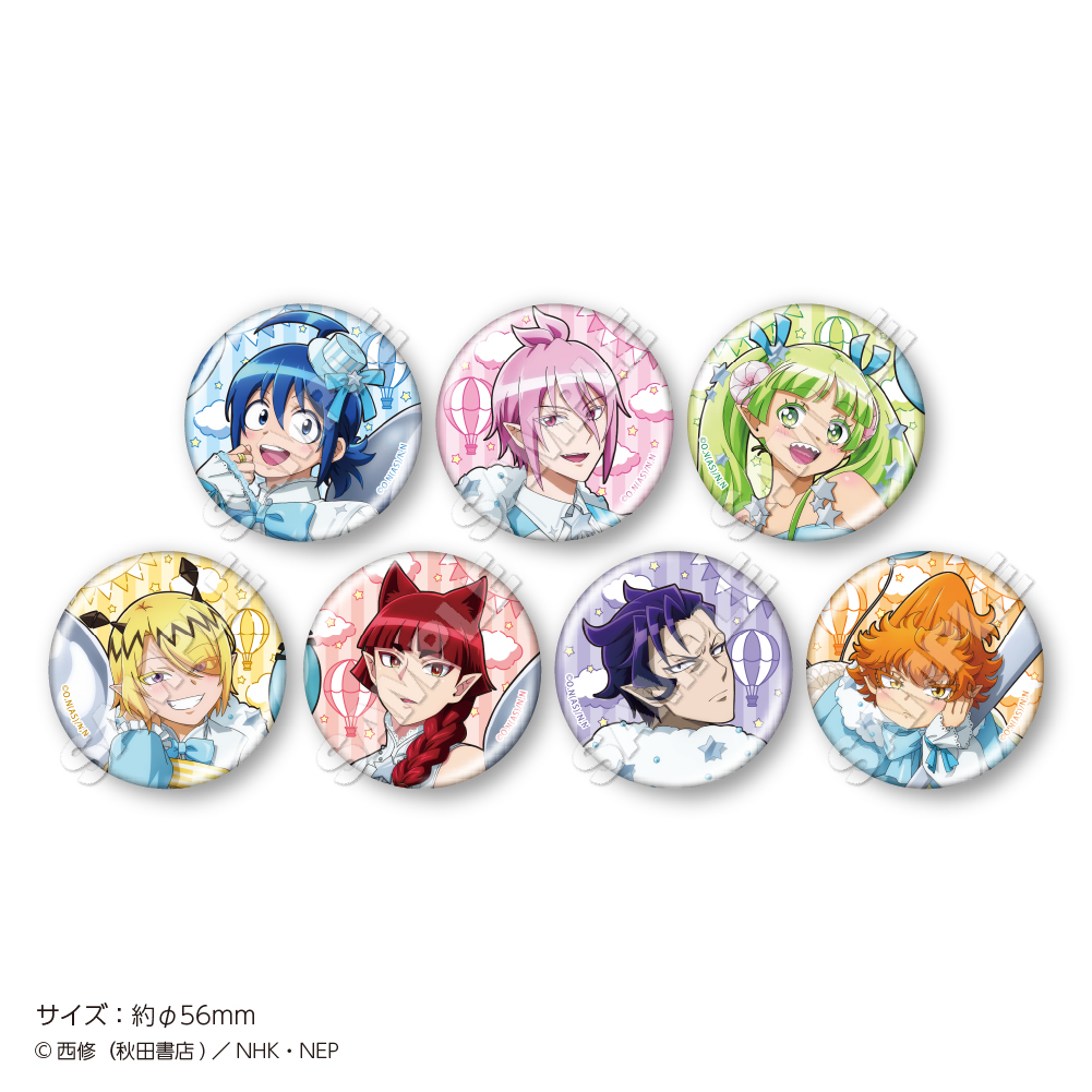 「魔入りました！入間くん×22カレー」トレーディングメタル缶バッジ