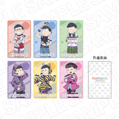 「おそ松さん10th Anniversary POP UP SHOP」コレクションカード（ランダム）