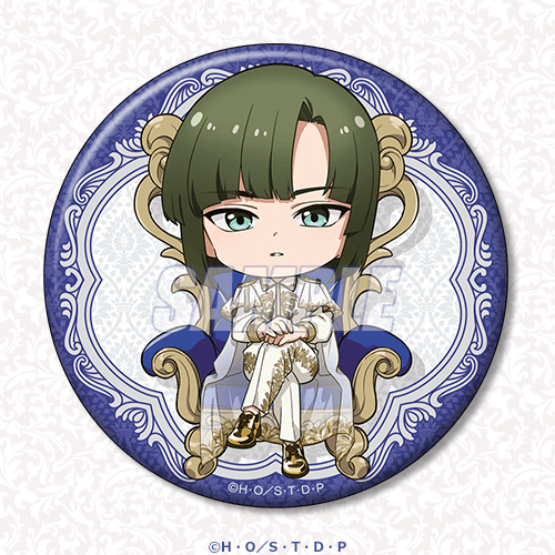 TVアニメ『ヒカルの碁』塔矢アキラBirthdayくじ D賞：キラキラ缶バッジ